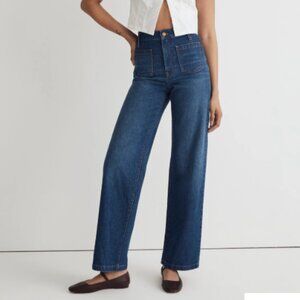 Madewell The Perfect Vintage Wide-Leg Jean in Caronia Wash